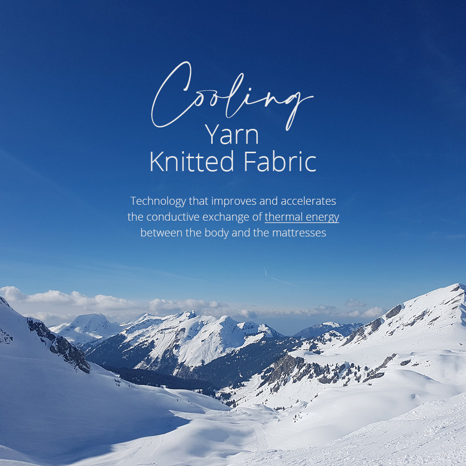 Cooling yarn technology